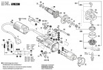 Bosch 3 601 C96 006 Gws 880 Angle Grinder 230 V / Eu Spare Parts